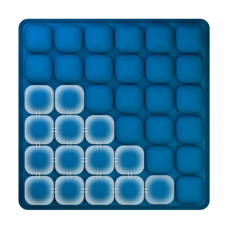 Hexara Ergonomic 3D Air Seat Cushion for Long Sitting, Pressure Relief Inflatable Seat Cushion for Office Chair, Car Seat, Wheelchair, Airplane